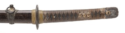 "WWII Era Katana in Naval  Mounts (SW1865) " - Image 11 of 20