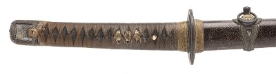 "WWII Era Katana in Naval  Mounts (SW1865) " - Image 5 of 20