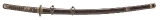 "WWII Era Katana in Naval  Mounts (SW1865) " - Image 4 of 20