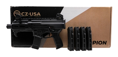 "(SN: ZS035854) CZ Scorpion 3 Plus Micro Pistol 9mm (NGZ5583) NEW" - Image 3 of 3