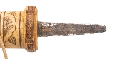 "Daisho Set of Souvenir Tantos with Carved Bone Saya (72111)&nbsp; " - Image 6 of 8