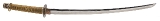 "WWII Naval Mounted Japanese Katana (76054)&nbsp; " - Image 1 of 17