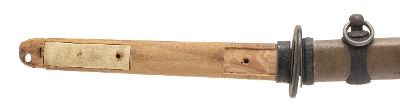 "WWII Era Katana in Military style Mounts (76055)&nbsp; " - Image 5 of 12