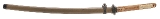 "WWII Era Katana in Military style Mounts (76055)&nbsp; " - Image 9 of 12