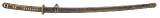 "Shinto Era Katana w/Horimono in Military Mounts (SW1947)&nbsp; " - Image 5 of 22