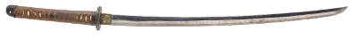 "WWII Era Katana in Millitary Mounts&nbsp; (SW1953)&nbsp; " - Image 1 of 12