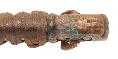 "Shinto Era Katana In WWII Mounts W/ History (74968)&nbsp; " - Image 13 of 16