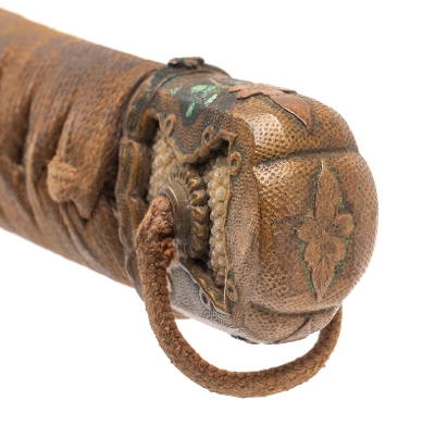 "Shinto Era Katana In WWII Mounts W/ History (74968)&nbsp; " - Image 11 of 16