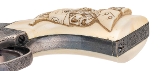 "Beautiful Double Cased Set of Factory Engraved Colt 1849 Pocket Revolvers w/ Carved Ivory Grips (76217) " - Image 18 of 25
