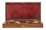 "Beautiful Double Cased Set of Factory Engraved Colt 1849 Pocket Revolvers w/ Carved Ivory Grips (76217) " - Image 22 of 25