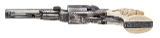 "Beautiful Double Cased Set of Factory Engraved Colt 1849 Pocket Revolvers w/ Carved Ivory Grips (76217) " - Image 7 of 25