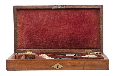 "Beautiful Double Cased Set of Factory Engraved Colt 1849 Pocket Revolvers w/ Carved Ivory Grips (76217) " - Image 22 of 25