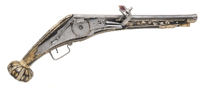 "Augsburg Wheel Lock Pistol (76225)" - Image 1 of 8