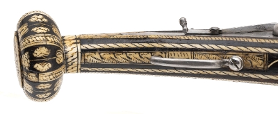 "Augsburg Wheel Lock Pistol (76225)" - Image 7 of 8