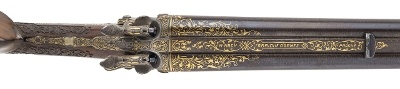 "Exquisite Exhibition Grade Cased Rifle Shotgun Combo by Mathias Mach of Prague  (76665)" - Image 8 of 23