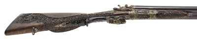 "Exquisite Exhibition Grade Cased Rifle Shotgun Combo by Mathias Mach of Prague  (76665)" - Image 11 of 23