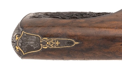 "Exquisite Exhibition Grade Cased Rifle Shotgun Combo by Mathias Mach of Prague  (76665)" - Image 16 of 23