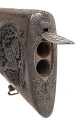 "Exquisite Exhibition Grade Cased Rifle Shotgun Combo by Mathias Mach of Prague  (76665)" - Image 18 of 23