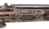 "Exquisite Exhibition Grade Cased Rifle Shotgun Combo by Mathias Mach of Prague  (76665)" - Image 13 of 23