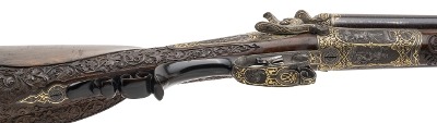 "Exquisite Exhibition Grade Cased Rifle Shotgun Combo by Mathias Mach of Prague  (76665)" - Image 12 of 23