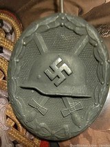 German WW II early black wound badge L24 marked LDO RARE! - 6 of 15