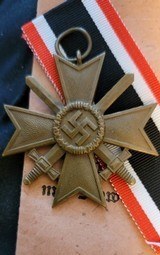 German War Merit Cross with swords 2nd Class Deschler complete set! - 2 of 9