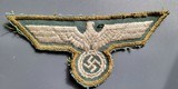 German WW II original EM breast eagle made in France during occupation REAL. - 1 of 3