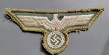 German WW II rare French occupation made EM breast eagle. - 5 of 9