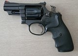 S&W Model 19-5 357 magnum Combat Magnum 3 inch barrel w/hard rubber grips. - 5 of 14