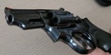 S&W Model 19-5 357 magnum Combat Magnum 3 inch barrel w/hard rubber grips. - 6 of 14