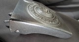 German WW II Waffen SS Belt Buckle, well-marked with RZM and SS runes! - 6 of 10