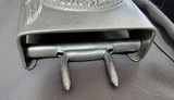 German WW II Waffen SS Belt Buckle, well-marked with RZM and SS runes! - 7 of 10