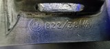 German WW II Waffen SS Belt Buckle, well-marked with RZM and SS runes! - 5 of 10