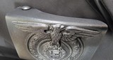 German WW II Waffen SS Belt Buckle, well-marked with RZM and SS runes! - 2 of 10