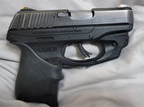 Ruger EC9s subcompact 9mm striker fired pistol with red LaserMax and spare 9 cap mag. - 6 of 15