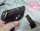 Ruger EC9s subcompact 9mm striker fired pistol with red LaserMax and spare 9 cap mag. - 4 of 15