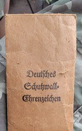 Original WWII German West Wall Medal, Deutsches Schutzwall-Ehrenzeichen. - 4 of 10