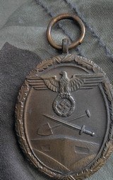Original WWII German West Wall Medal, Deutsches Schutzwall-Ehrenzeichen. - 5 of 10