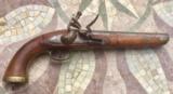 Good all original European military Flintlock pistol - 1 of 4