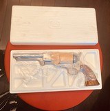Fantastic new in Box Colt Second Generation 3rd Model Dragoon Revolver Serial Number 24956. 7 and 1/2 inch barrel. 44 caliber. - 3 of 13