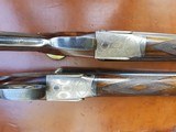 Pair of 12 bore Purdey sudelock ejectors in case belonging to King Alfonso X111 of Spain - 5 of 6