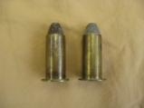 Maynard Brass 50 Caliber Cartridges, Unfired, Two Shells, Rare - 1 of 3