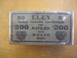 Sealed Box, Eley Bros. London, .300 Rook Rifle Cartridges, Excellent Condition - 1 of 2