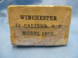 Winchester 1873 Sealed Box, .44 Center Fire Rifle Cartridges - 5 of 5