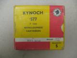Kynoch .577 Nitro Express Cartridges 5 Rounds, Full & Correct
- 1 of 3