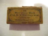 .45 Calibre Revolver Ball Cartridges, Frankford Arsenal 1878 - 1 of 3
