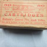 Holland & Holland .295 Central Fire Rook Rifle Cartridges, Sealed Tin
- 5 of 5