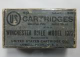 Winchester 1873 .38 BP Rifle Cartridges Two Piece Box, United States Cartridge Co. 50 Rounds - 1 of 3