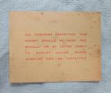 James Purdey & Sons Sample Gun Case Trade Card Label, All Original - 2 of 2