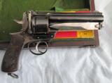 Early & Rare Webley Pryse .455 Fitted With Folding Blade, Circa 1871, Blanch Pistol Box
- 2 of 15